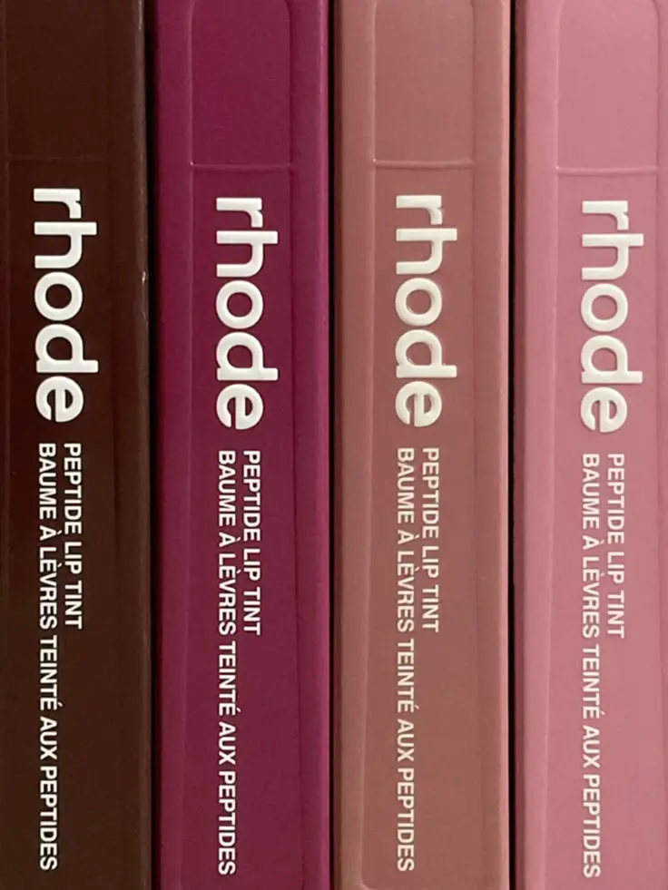 rhode by hailey bieber #aesthetic #makeup #rhode #haileybieber #peptide #liptint #ribbon #toast #rasperryjelly #espresso.jpeg