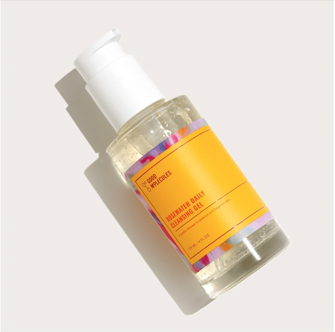 Limpiador con agua de rosas 120ml