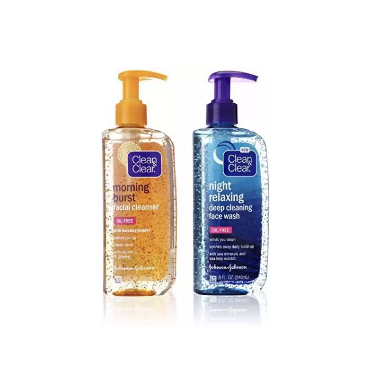 Limpiadores de Día y Noche Clean&Clear 480ml