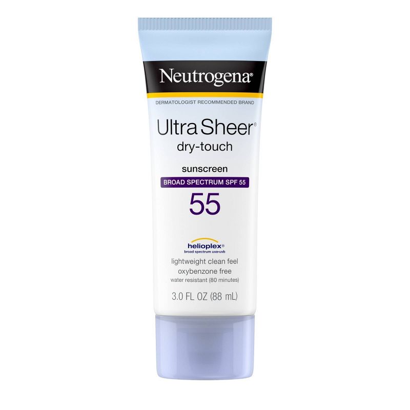 Protector Solar 55 spf Ultra Sheer dry-touch