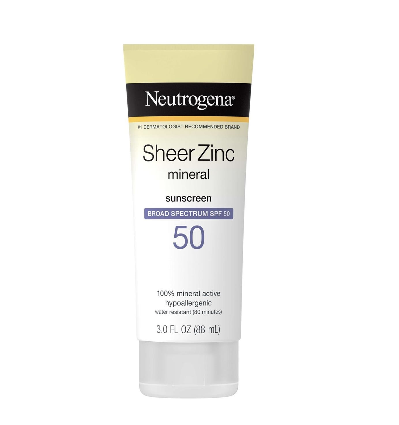 Protector Solar Sheer Zinc Face 50spf