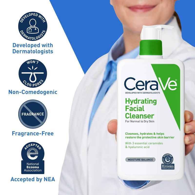 Limpiador CeraVe para Pieles de Normales a Secas 473ml