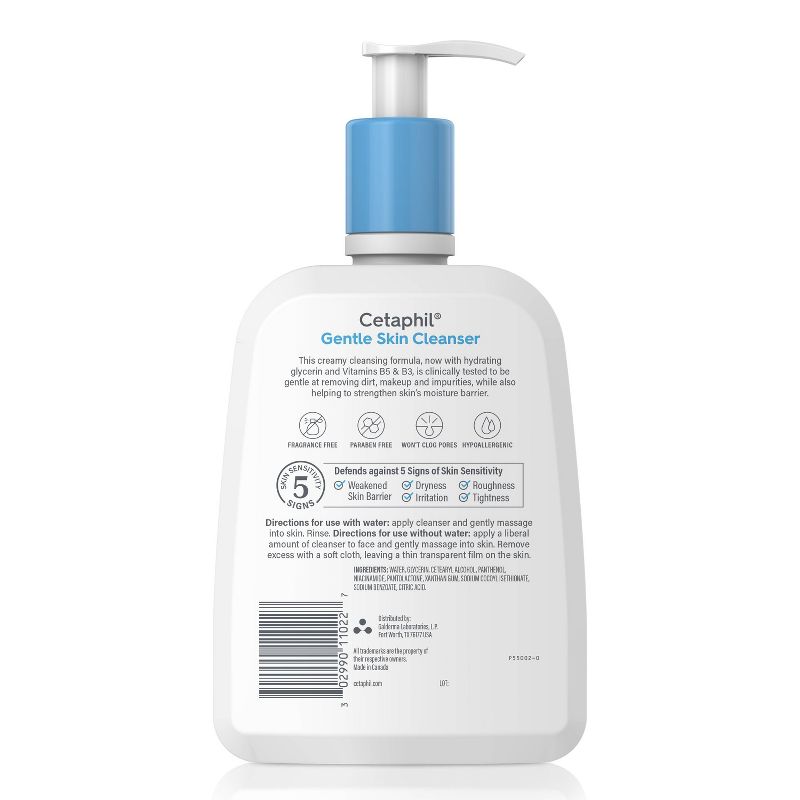 Gel Limpiador para Pieles Secas y Sensibles Cetaphil Skin 473ml