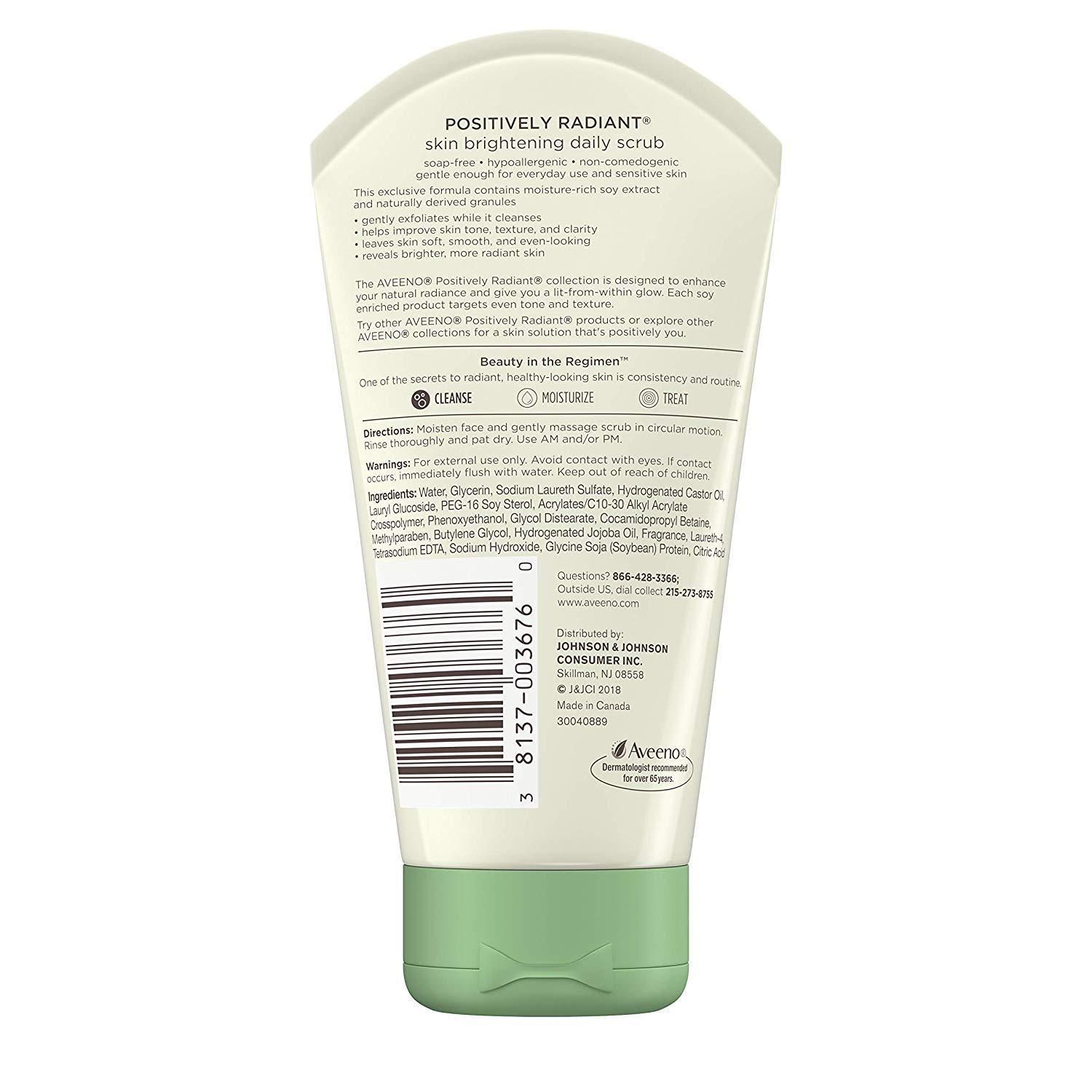 Exfoliante Facial Diario Aveeno