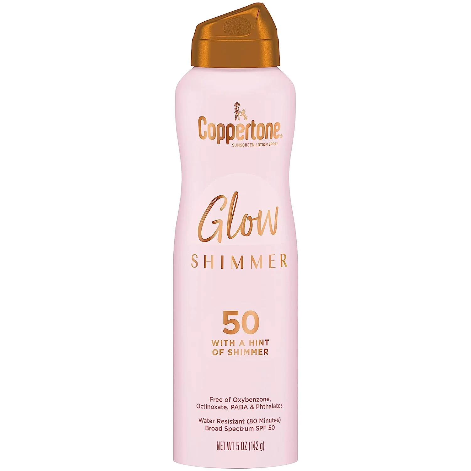 Protector Corporal con Shimmer en Spray SPF 50 Coppertone