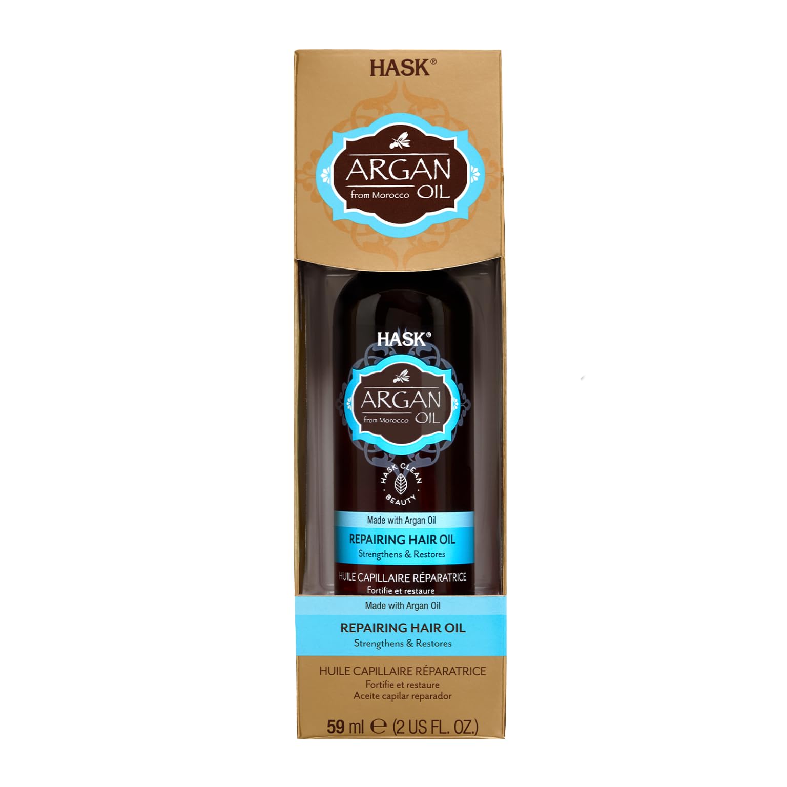 Aceite de Argan y Morocco Hask 59ml