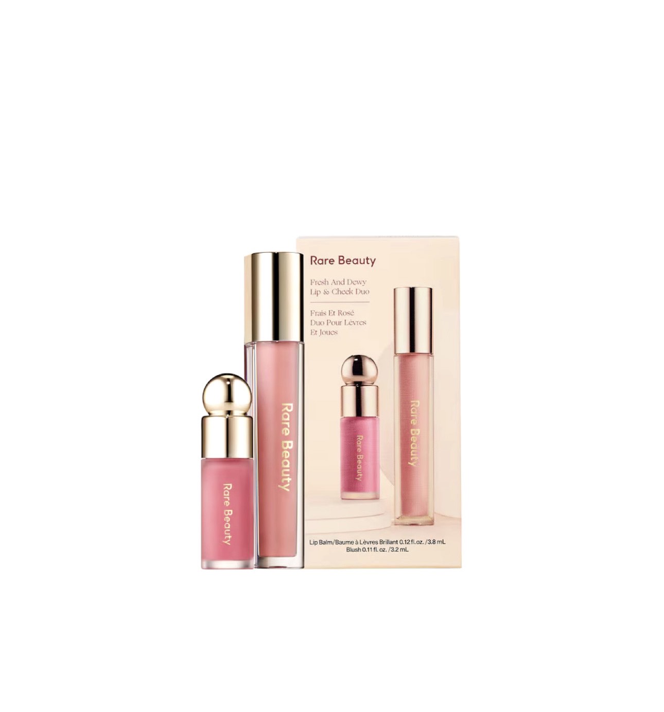 Kit de Blush y Gloss Rare Beauty