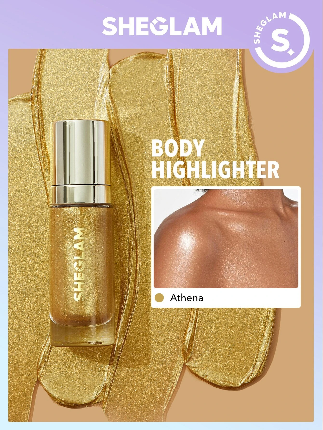 Iluminador Liquido Corporal Sheglam - Athena