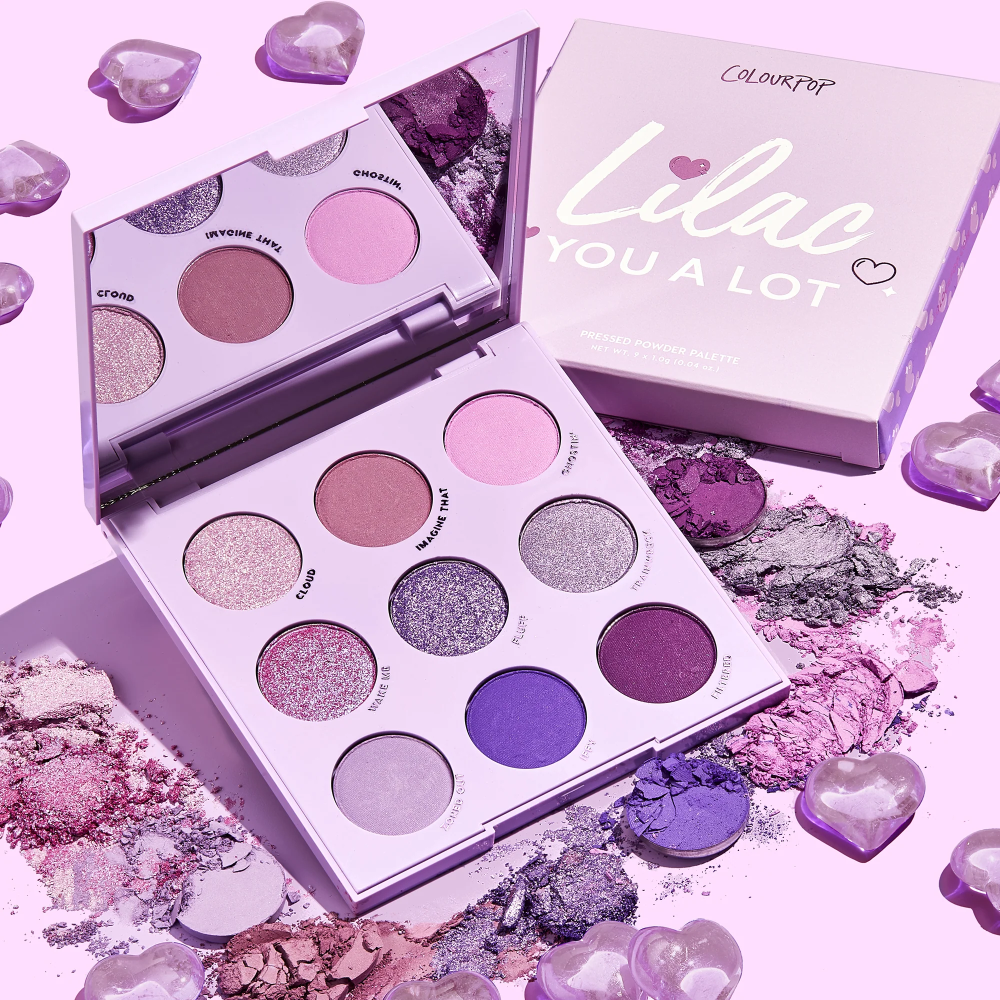 Paleta Colourpop  Lilac you a lot
