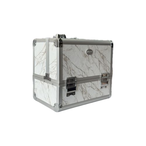 Maleta Joligrace Blanca Marmol