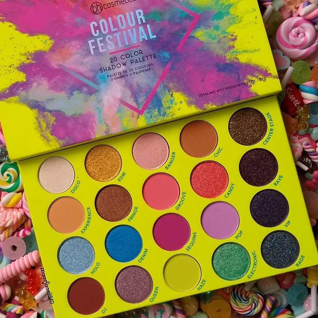 Paleta Bh Cosmetics Colour Festival