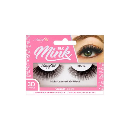 Pestañas Silk Mink - modelo 3