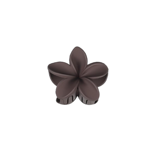 Ganchos de Flores Hawaianas - marrón oscuro